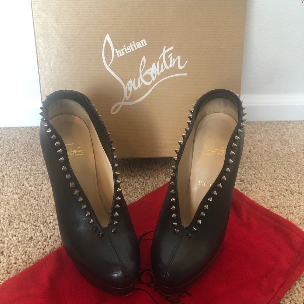CL 👠 Miss fast Plato Boot/Booties with spikes